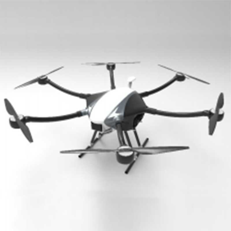 Дрон с водородни горивни клетки UAV с водородни горивни клетки (Водородно въртене 4)