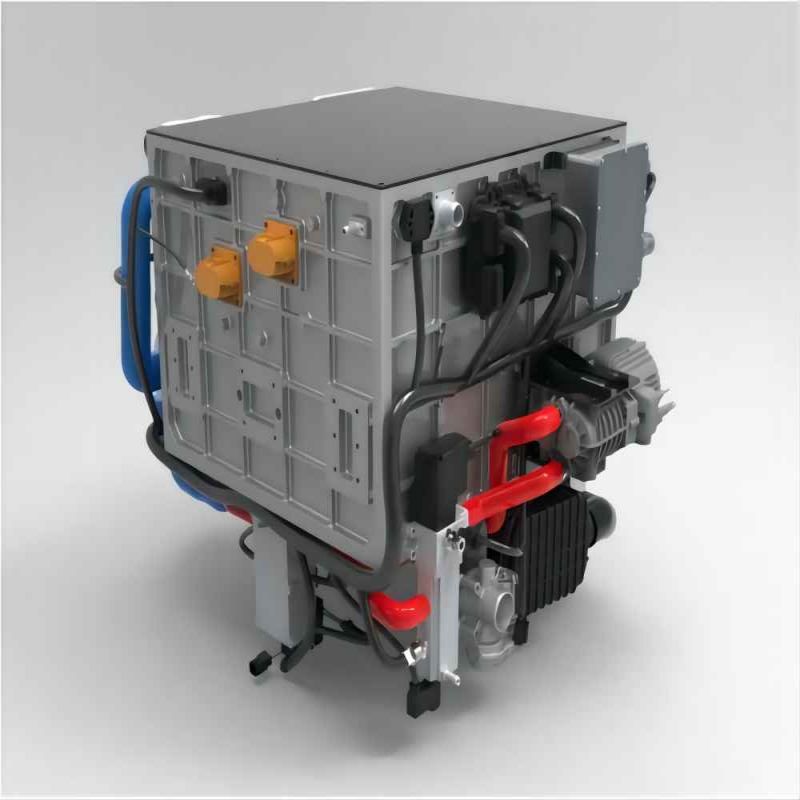 С водно охлаждане 100KW водородна горивна клетка за автомобилна употреба